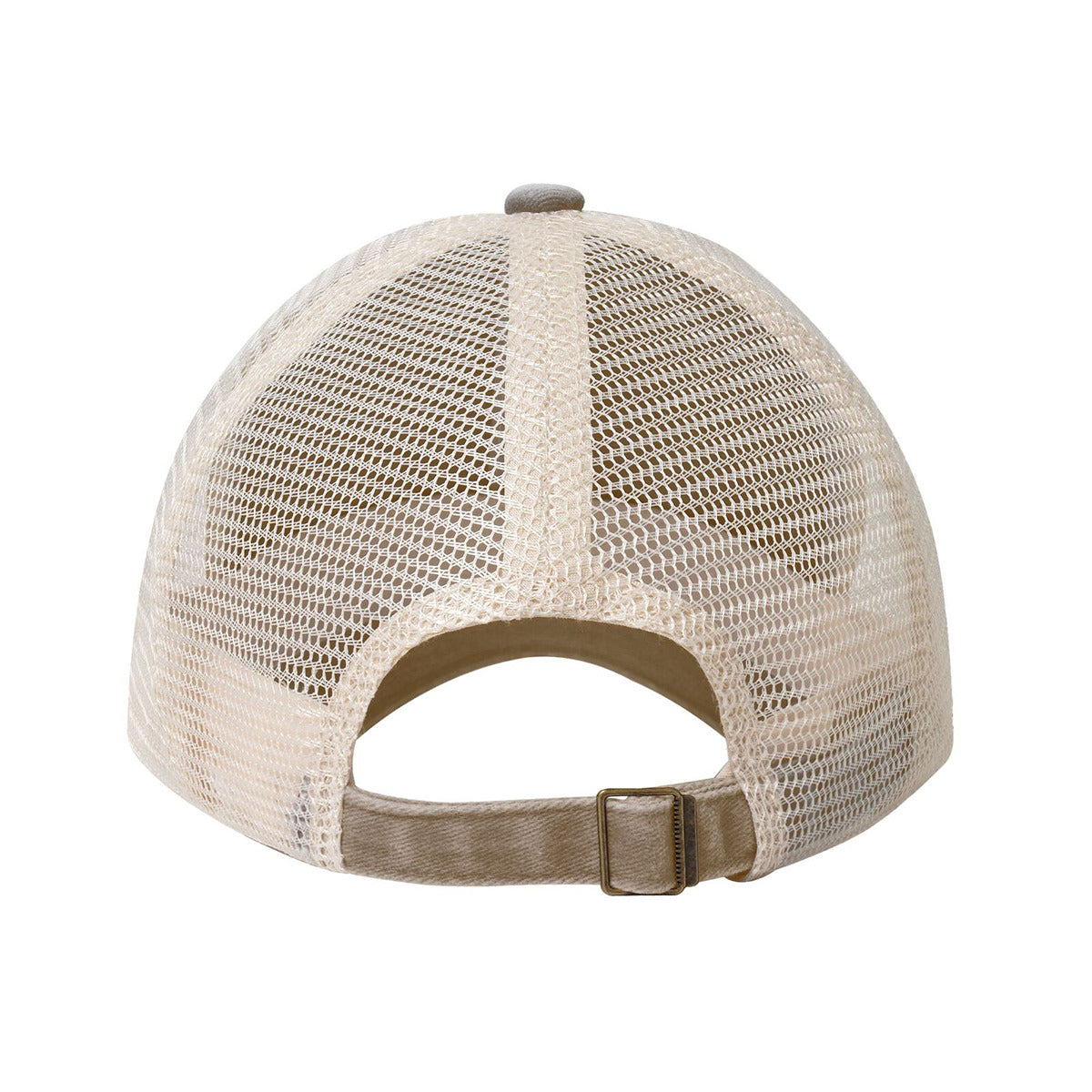 MOM Vintage Washed Denim Mesh Trucker's Cap