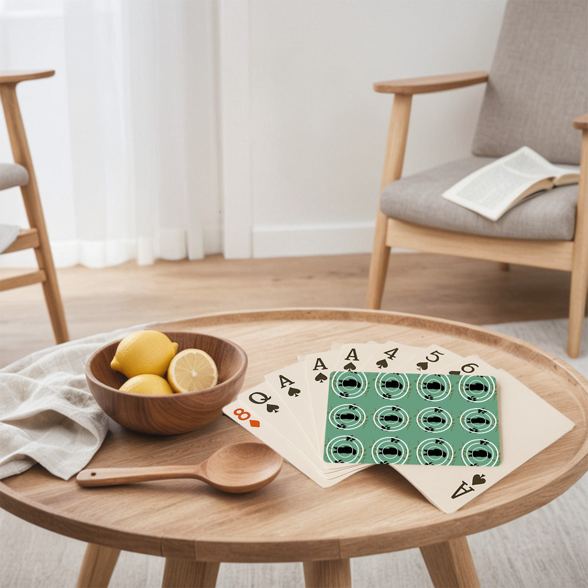 Country Black Bears Custom Playing Cards