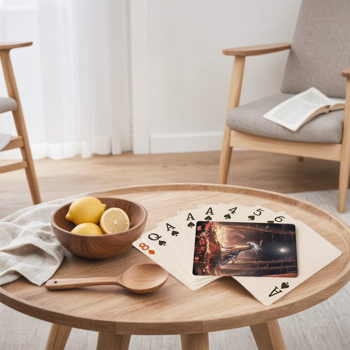 Fiery Dragon Custom Playing Cards