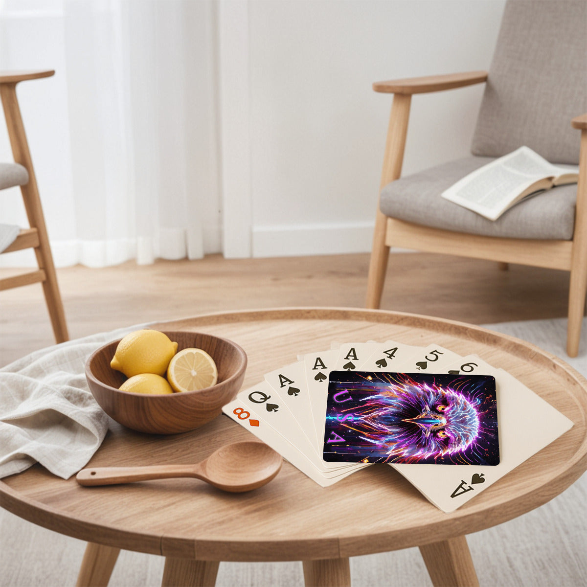 USA Electric Eagle Custom Playing Cards