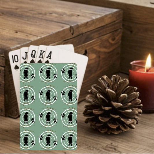 Country Black Bears Custom Playing Cards