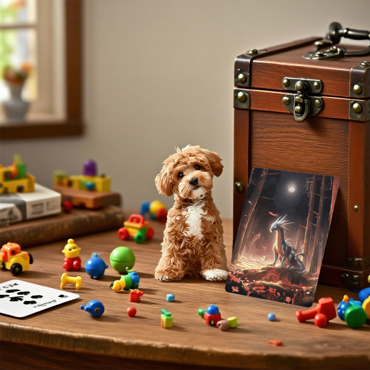 Fiery Dragon Custom Playing Cards