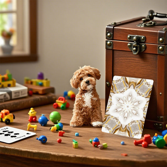 Gold Trim Custom Playing Cards