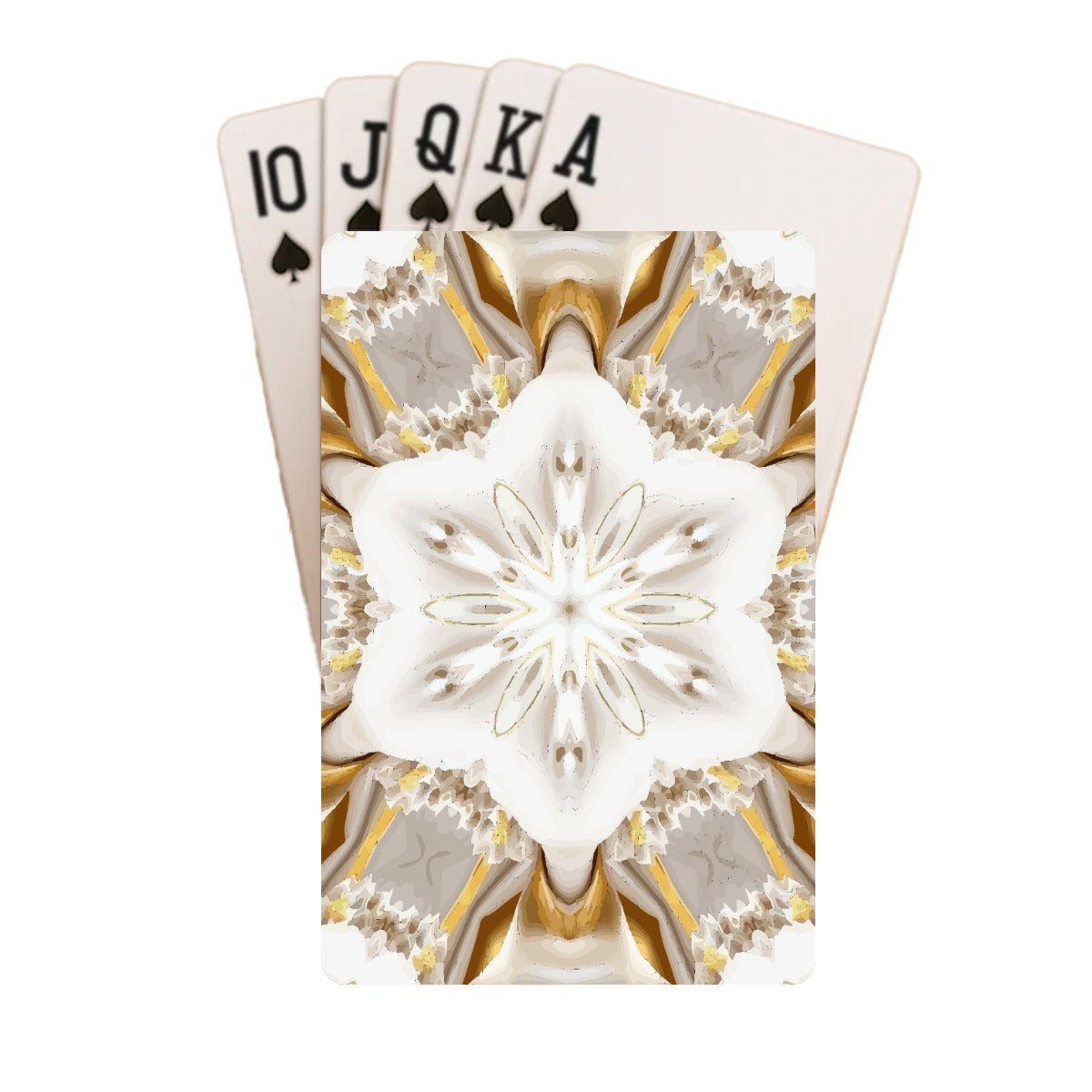 Gold Trim Custom Playing Cards