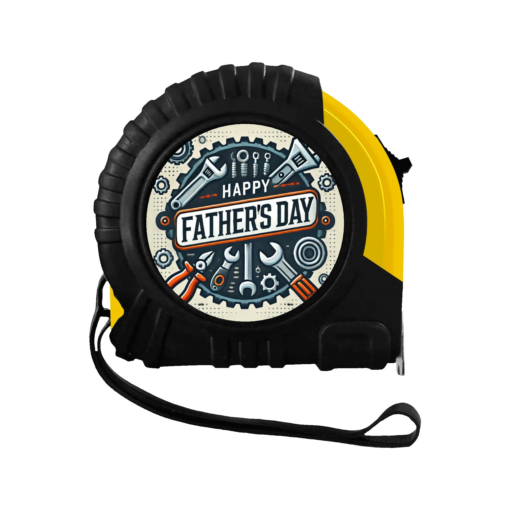 Happy Fathers Day Tools Printed Tape Measure