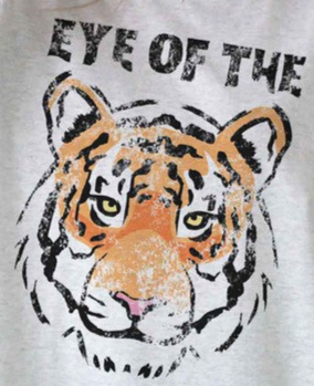 Child's Eye of the Tiger Unisex Graphic T-shirt