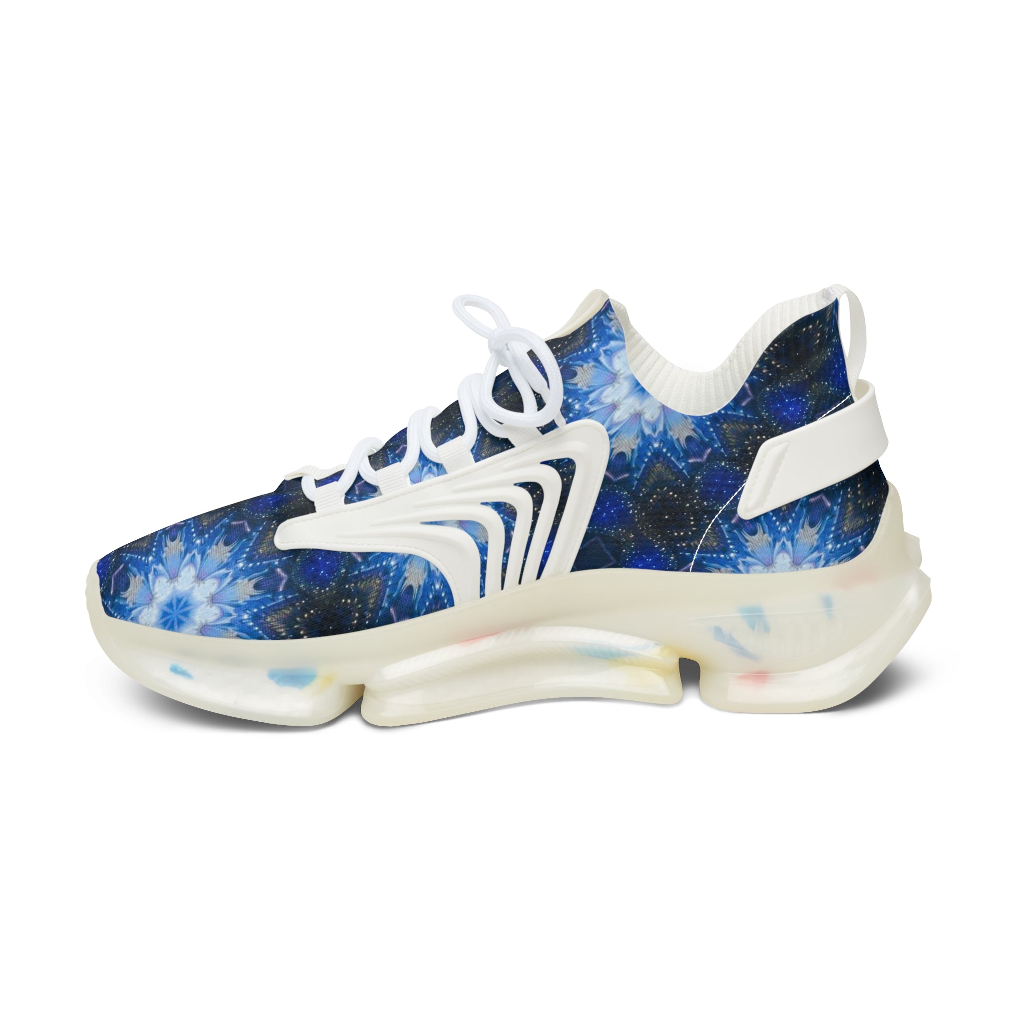 Women's Blue Star Mesh Sneakers