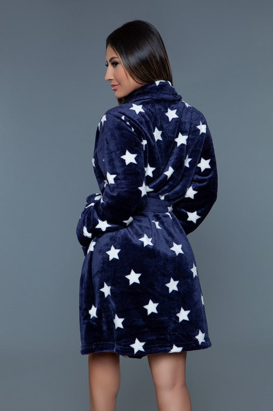 Women's Kaylee Star Print Robe