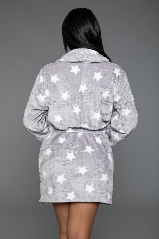 Women's Kaylee Star Print Robe