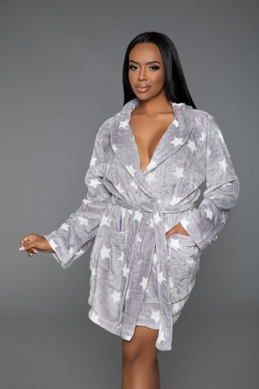 Women's Kaylee Star Print Robe