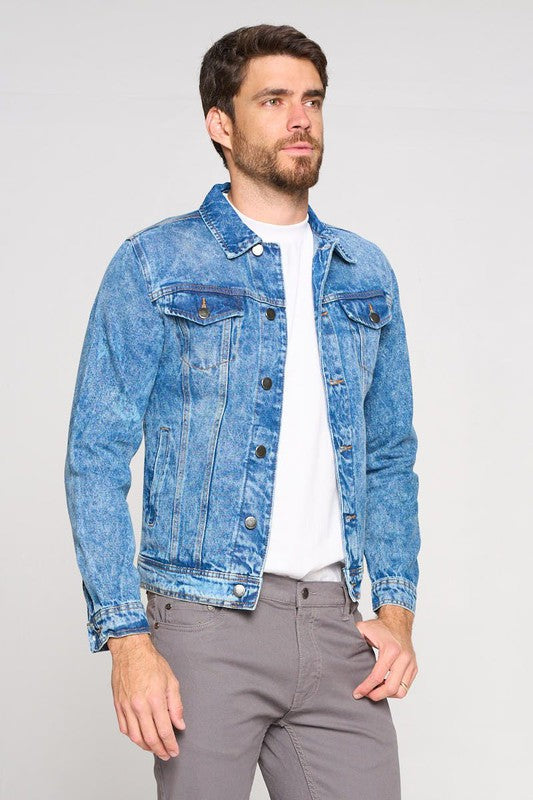 Men's Blue Denim Jacket