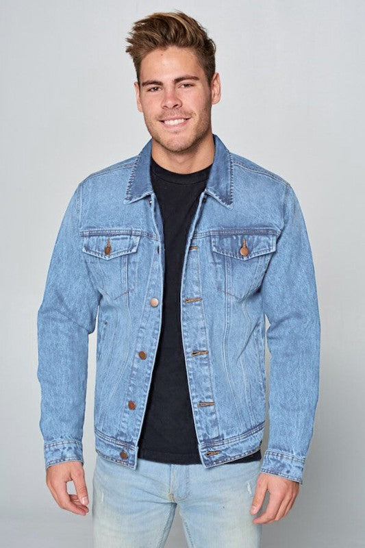 Men's Blue Denim Jacket