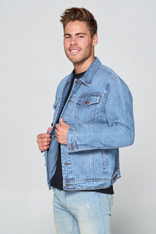 Men's Blue Denim Jacket