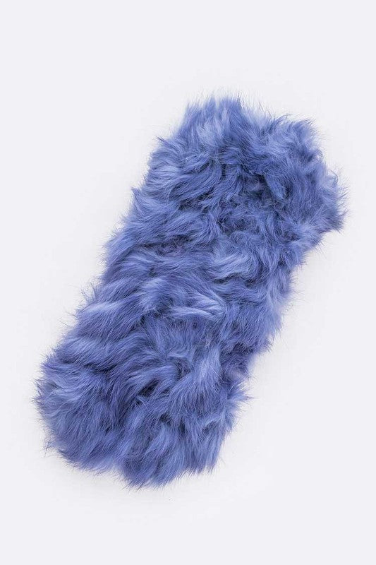 Women's Soft Fur Convertible Headband