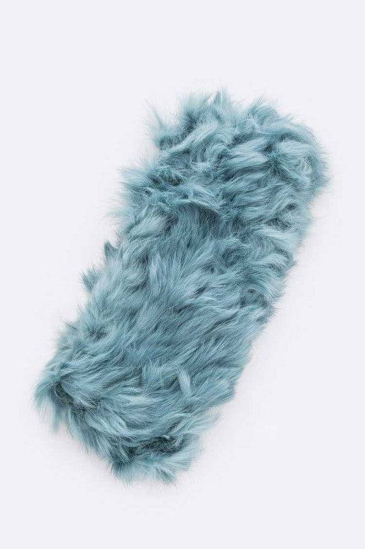 Women's Soft Fur Convertible Headband