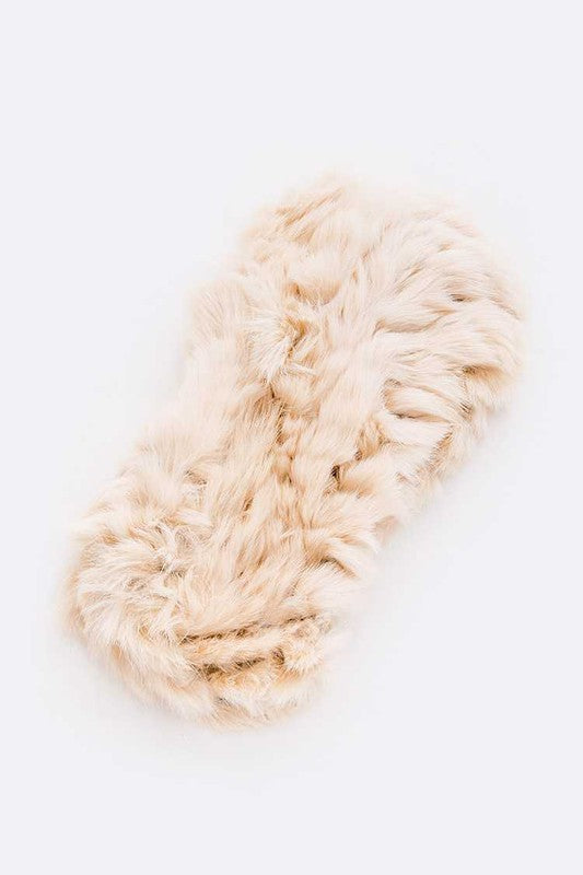 Women's Soft Fur Convertible Headband