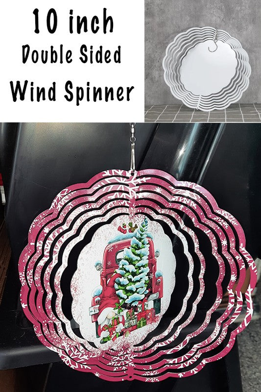 Halloween Decor Flying Witch Wind Spinner