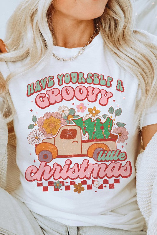 Have Yourself a Groovy Little Christmas T-shirt