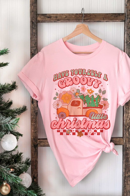 Have Yourself a Groovy Little Christmas T-shirt