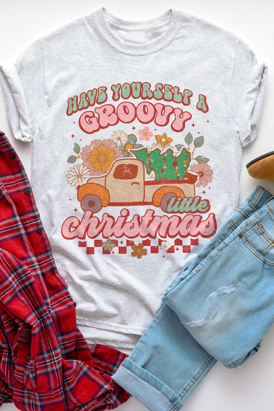 Have Yourself a Groovy Little Christmas T-shirt