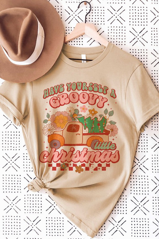 Have Yourself a Groovy Little Christmas T-shirt