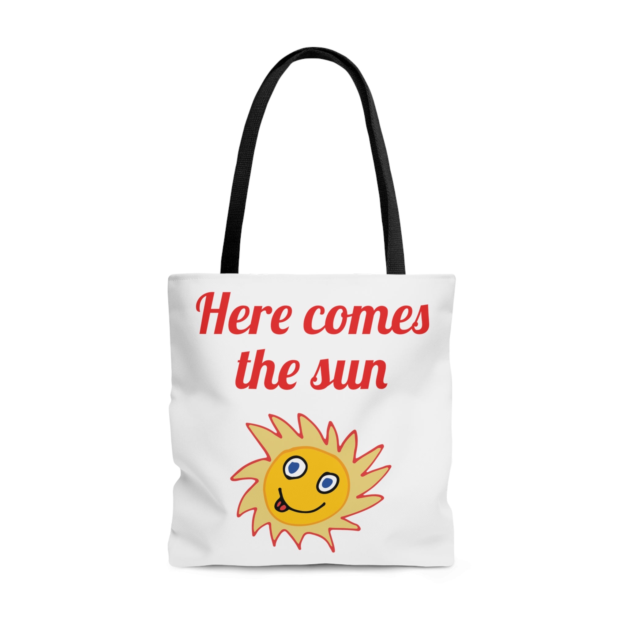 Here Comes the Sun Goofy Tote Bag - Shell Design Boutique