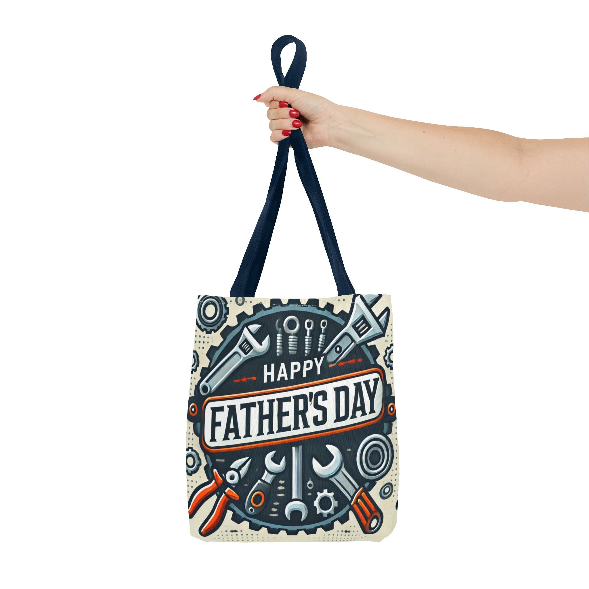 Happy Father's Day Printed Tote Bag