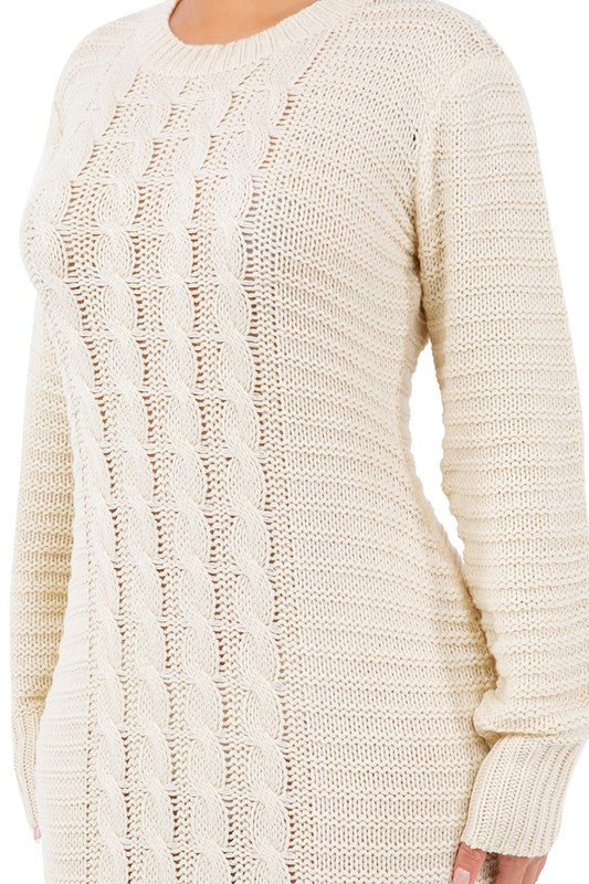 Women's Fashion Long Maxi Sweater Dress