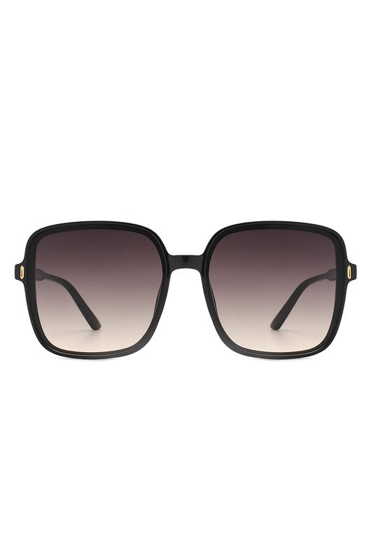Women's Classic Square Flat Top Fashion Sunglasses