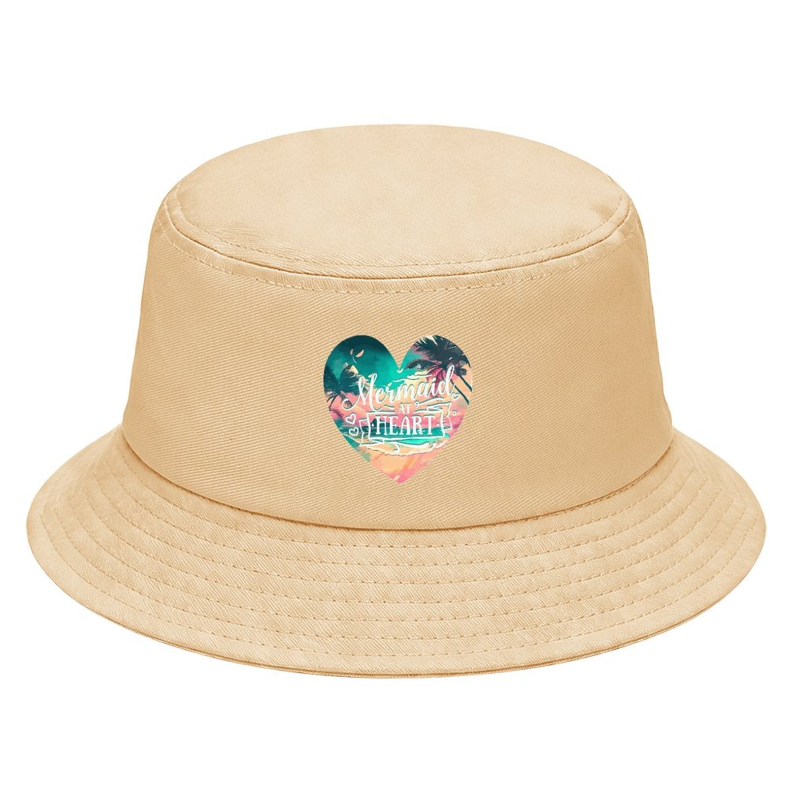 Mermaid at Heart Children’s Bucket Hat (Front Printing)