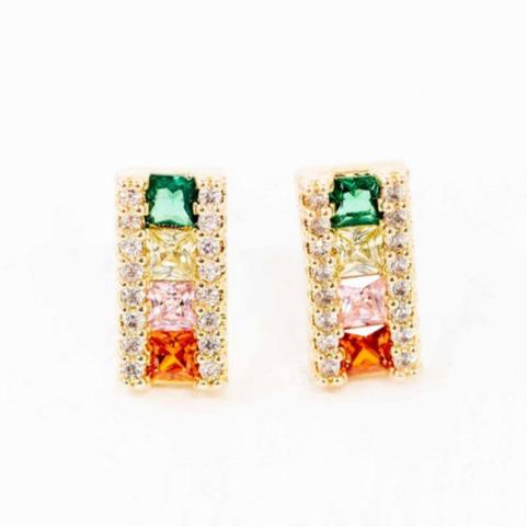 Fruit Drop Stud Earrings