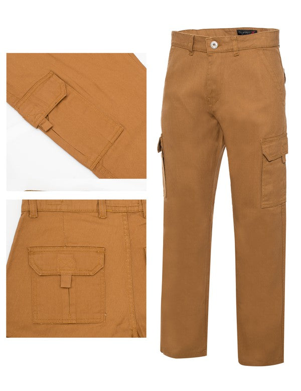 Men's Cargo Pants with Roomy Pockets