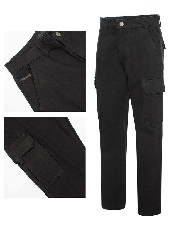 Men's Cargo Pants with Roomy Pockets