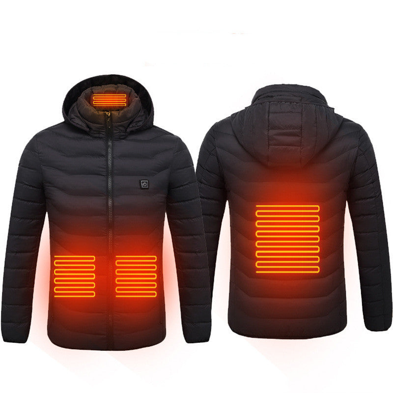 Men's USB Electric Heated Thermal Winter Coat