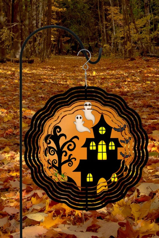 Halloween Decor Haunted House Ghost Wind Spinner