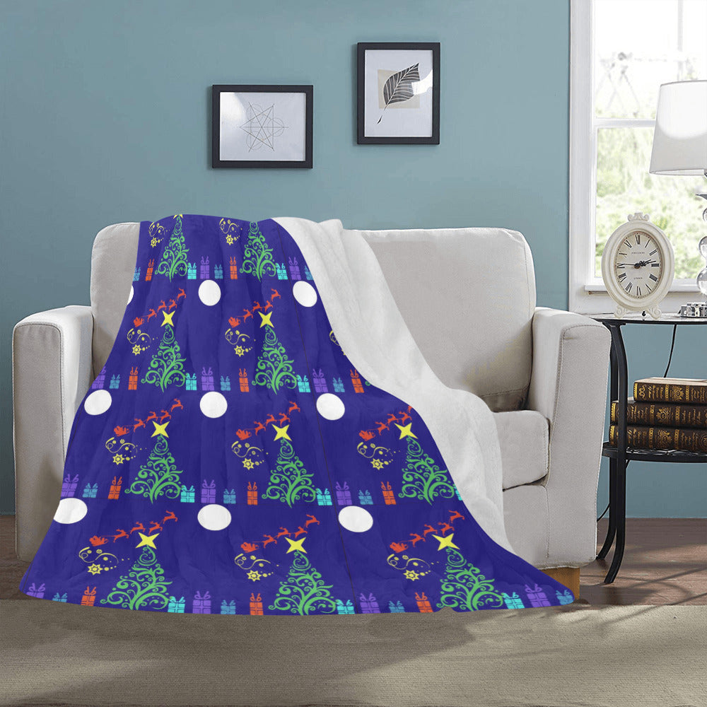 Magical Santa Sleigh Ultra-Soft Micro Fleece Blanket 50