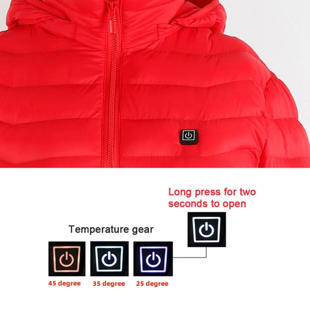 Men's USB Electric Heated Thermal Winter Coat