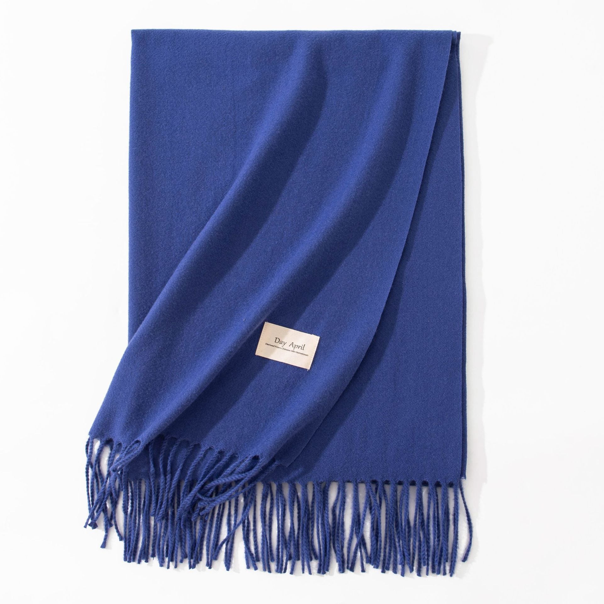 Women's Pure Color Faux Cashmere Winter Scarf