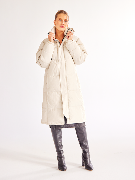 Women's Longline Padded Winter Coat