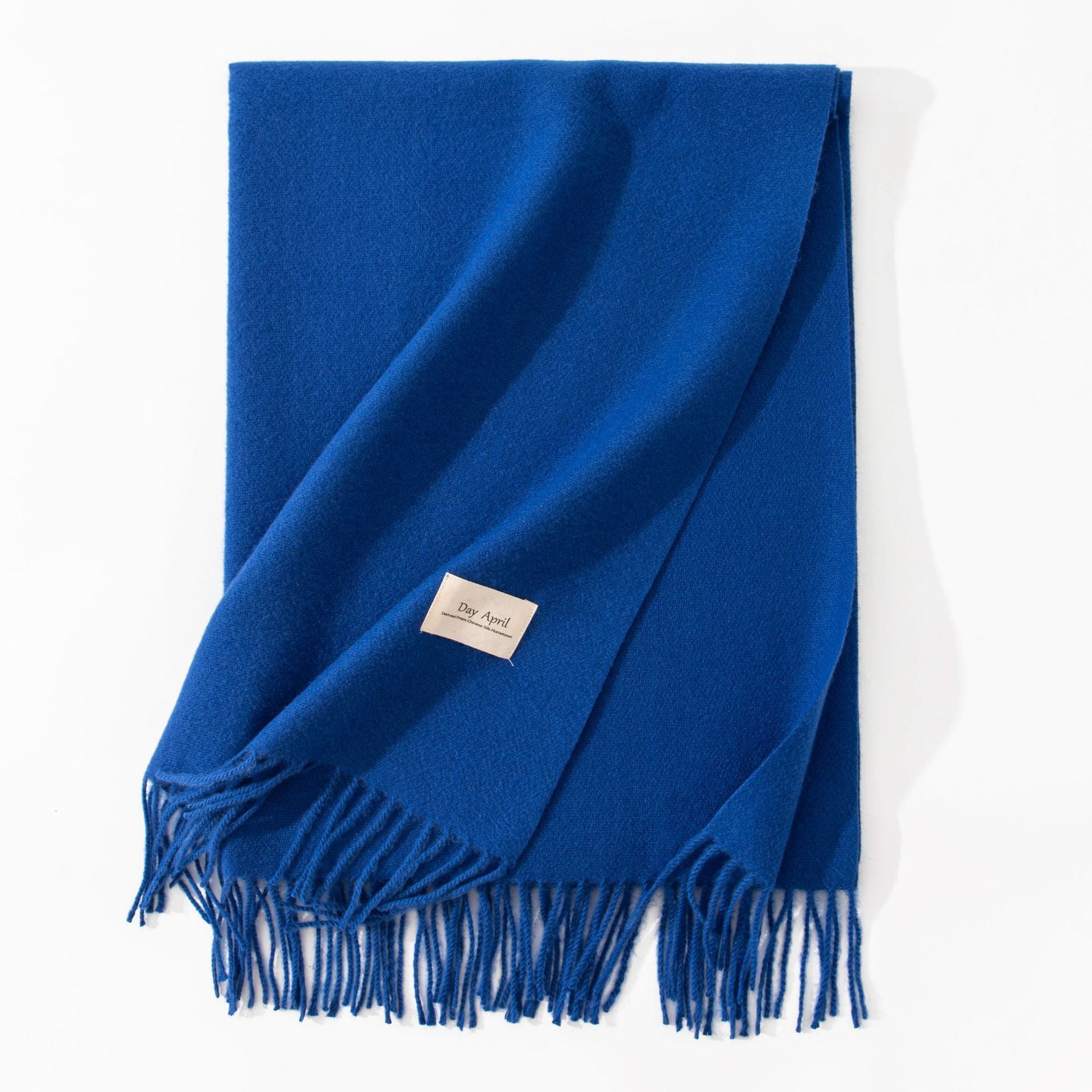 Women's Pure Color Faux Cashmere Winter Scarf