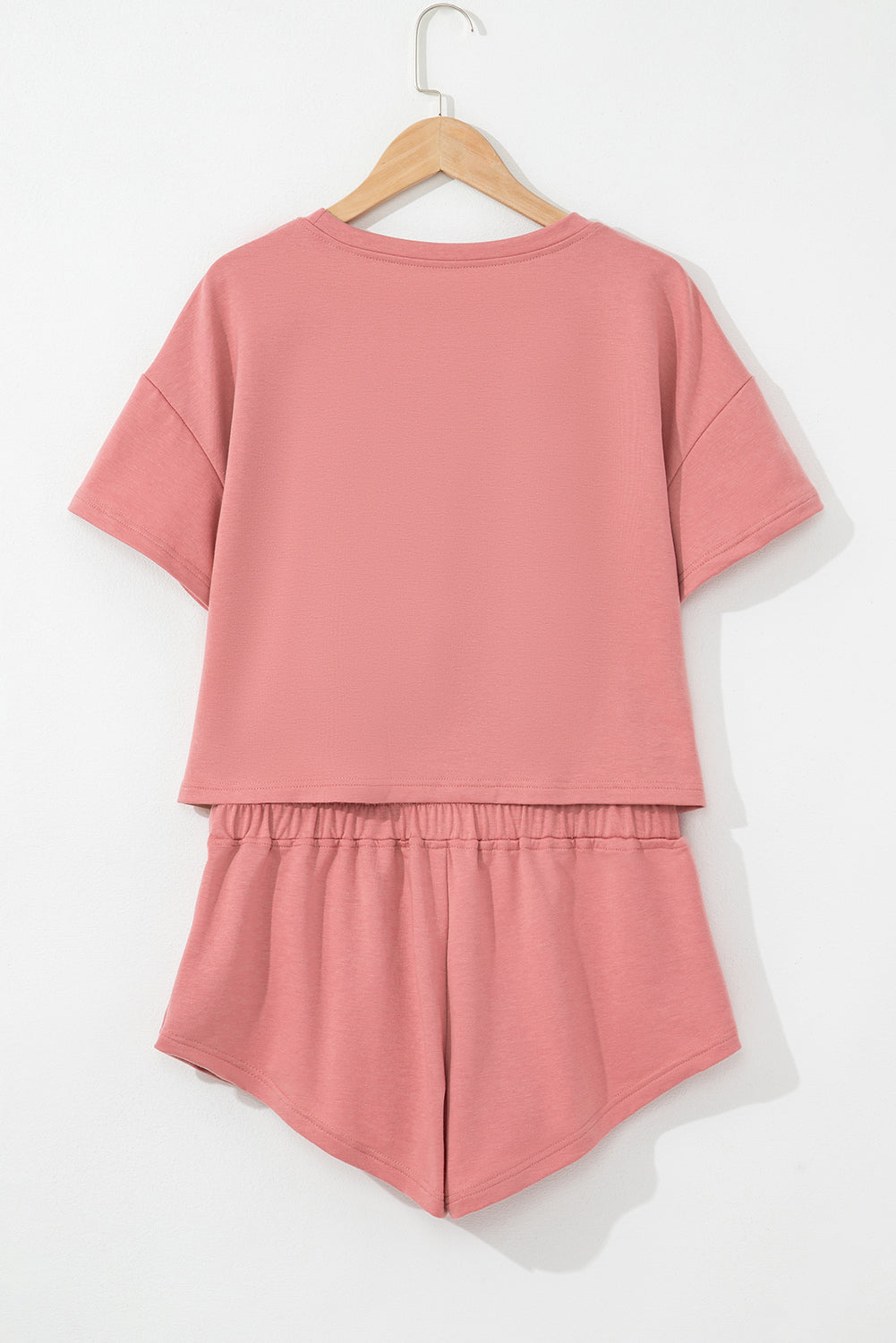 Blossom Cropped Tee and Ruffle High Waist Skort Set