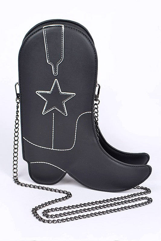 Women's Cowboy Boot Iconic Swing Shoulder Bag