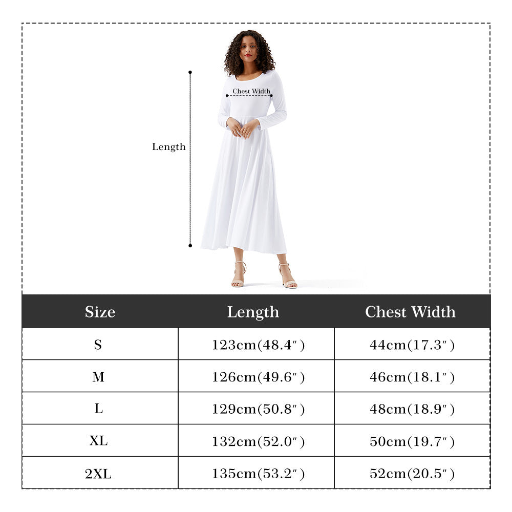 Womens Beautiful Butterfly Long Sleeve Flowy Maxi Dress