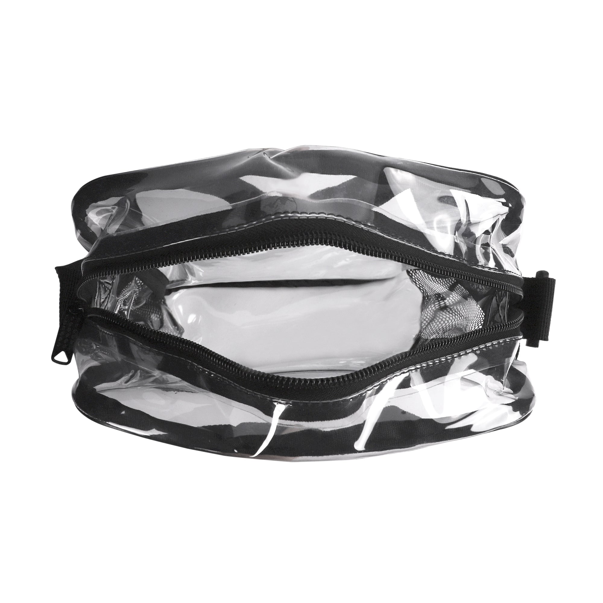 Cute Black Puppy Clear Waterproof Transparent Lunch Bag