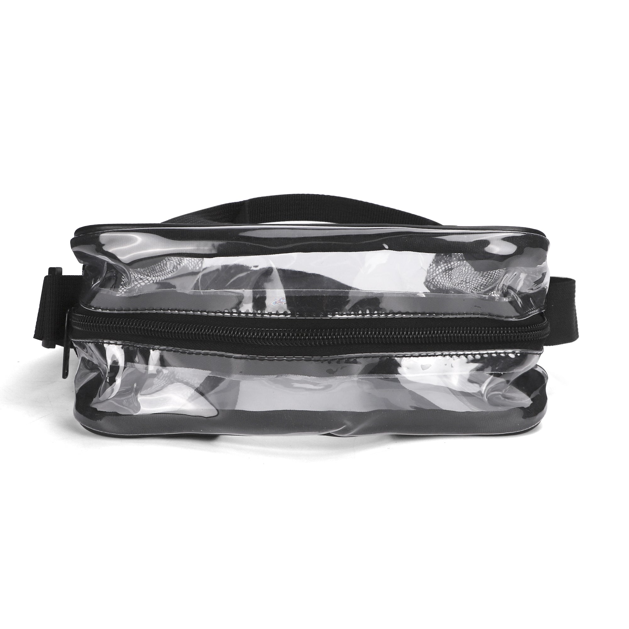 Cute Black Puppy Clear Waterproof Transparent Lunch Bag