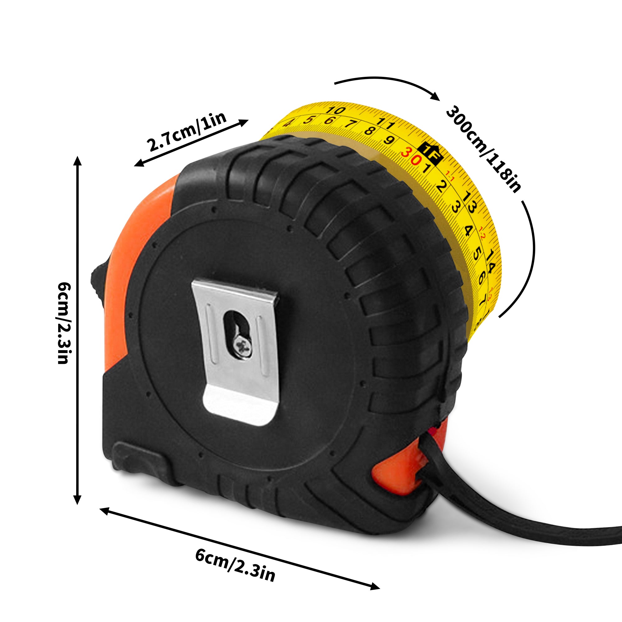 Happy Fathers Day Tool Collage Printed Tape Measure