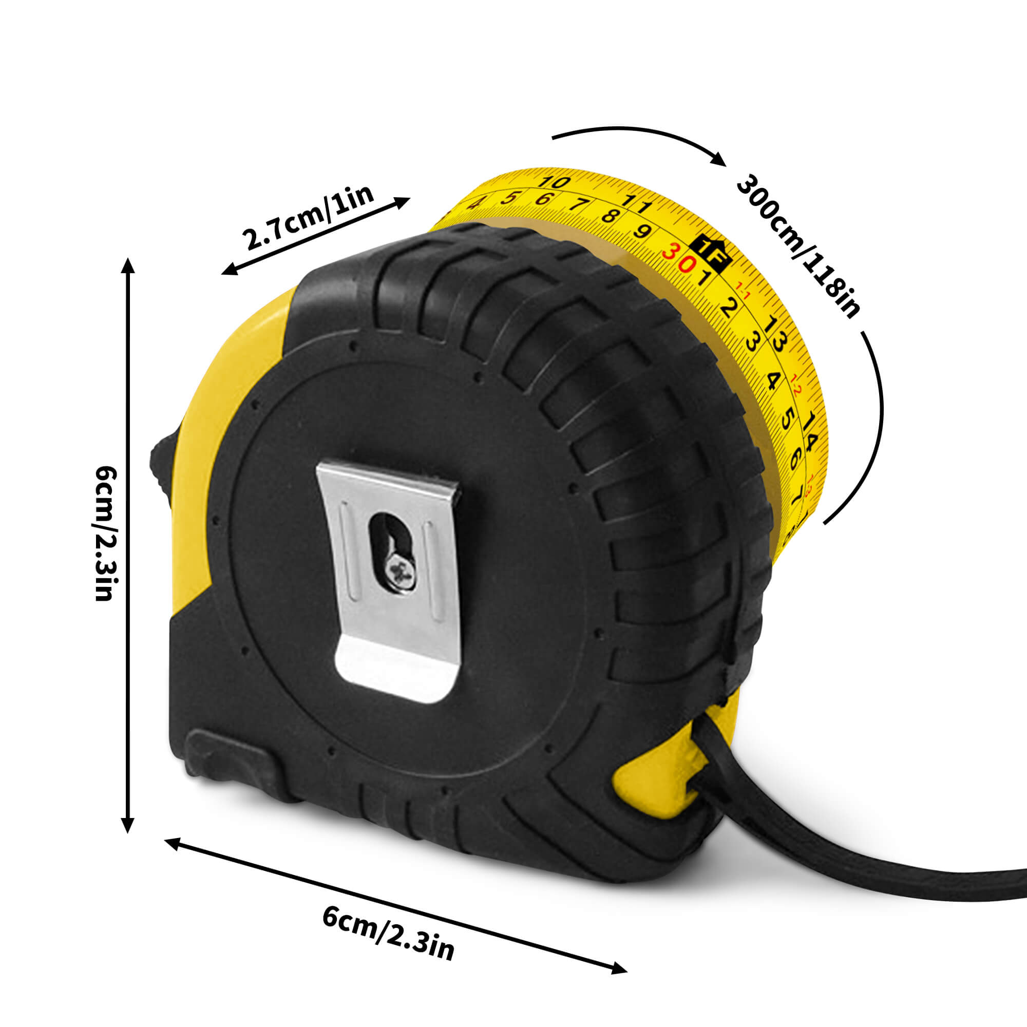 Happy Fathers Day Tool Collage Printed Tape Measure