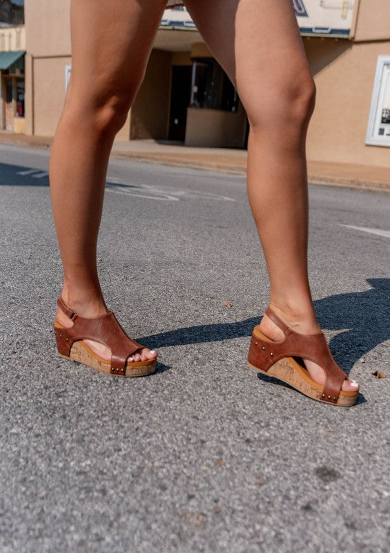 Women's HANNAH Cork Platform Sandals