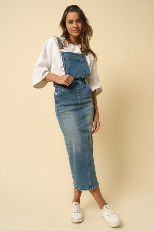 Women's Overalls Denim Dress