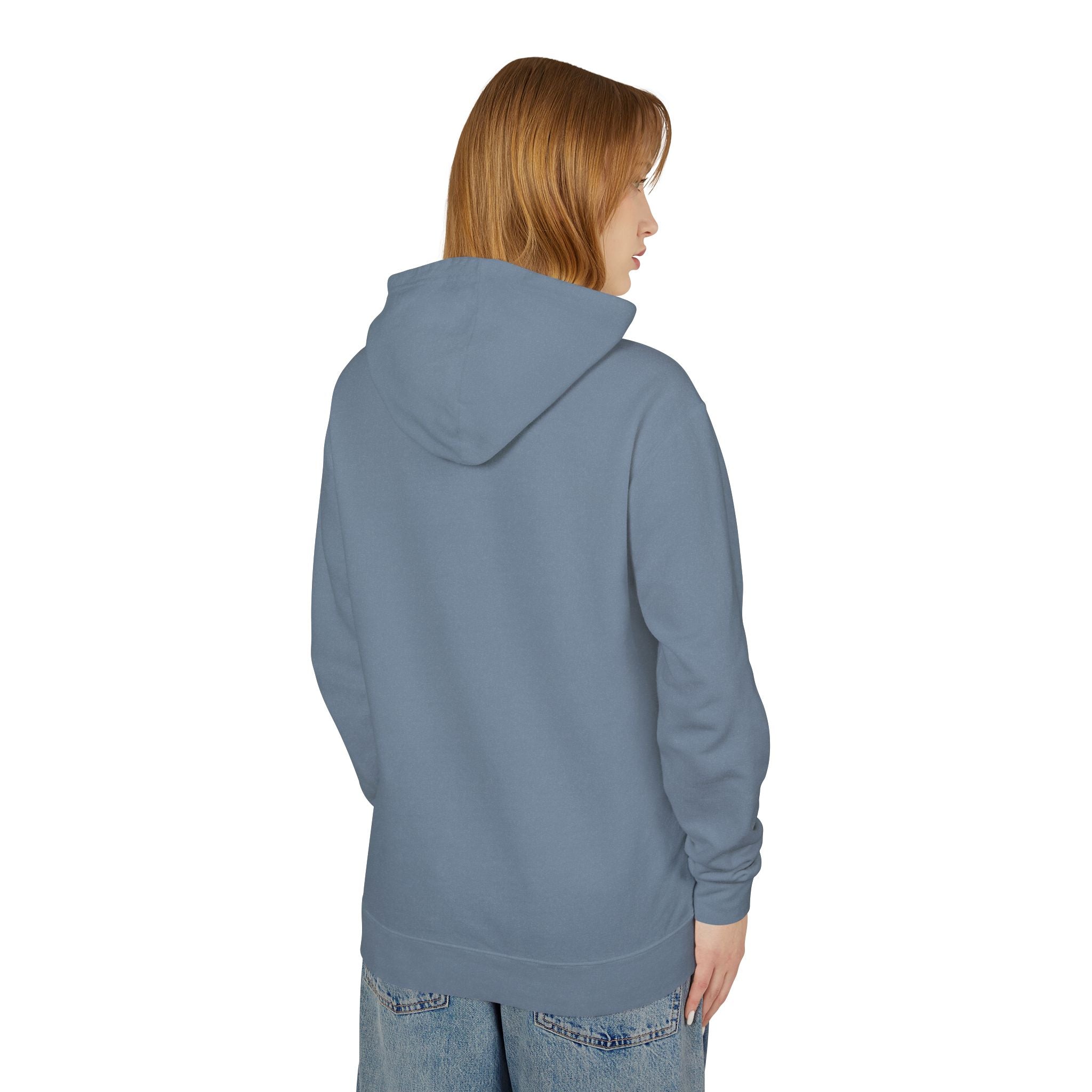 Disfrute de SU Presencia Nubes y Arco Iris Sudadera con capucha unisex hasta 3XL